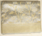 Pale Silver Tissue Gold Saree With Champagne Gold Pallu - MIRASILKS Pale Silver Tissue Gold Saree With Champagne Gold Pallu